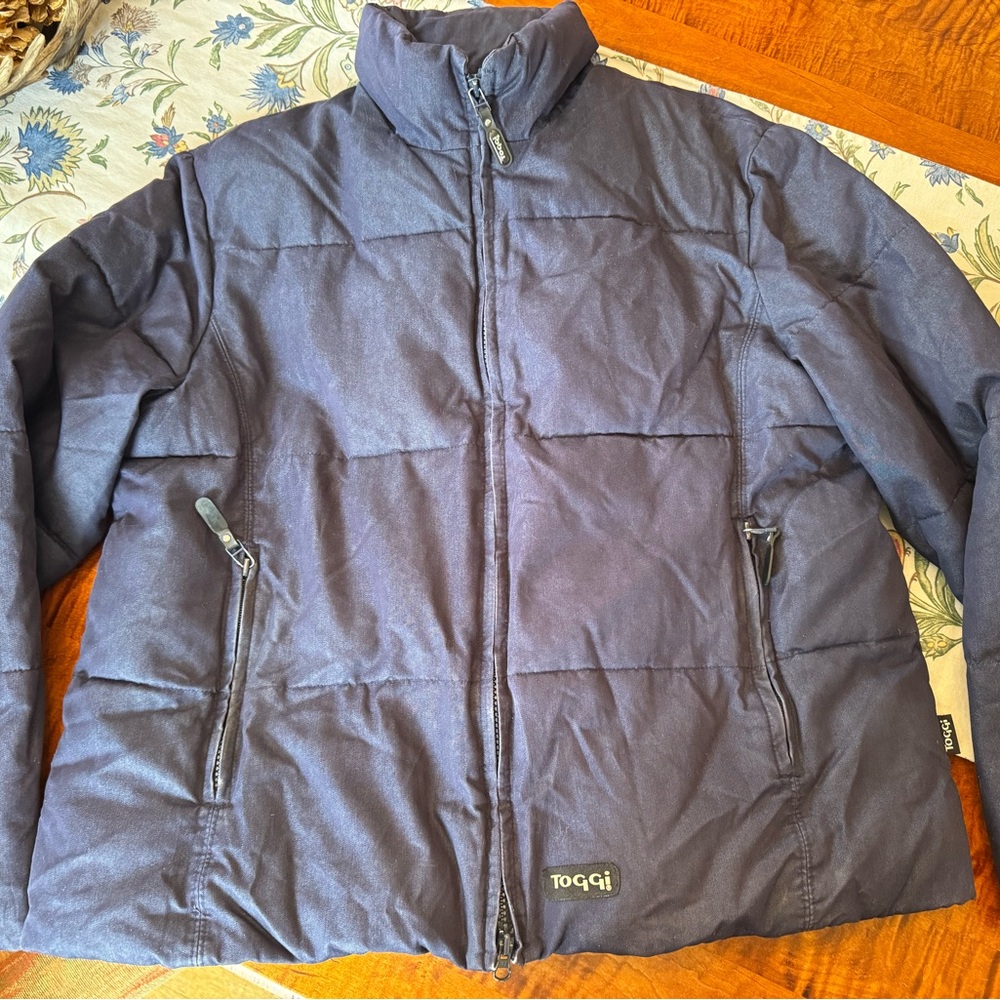 Men's Blue Puffer Jacket